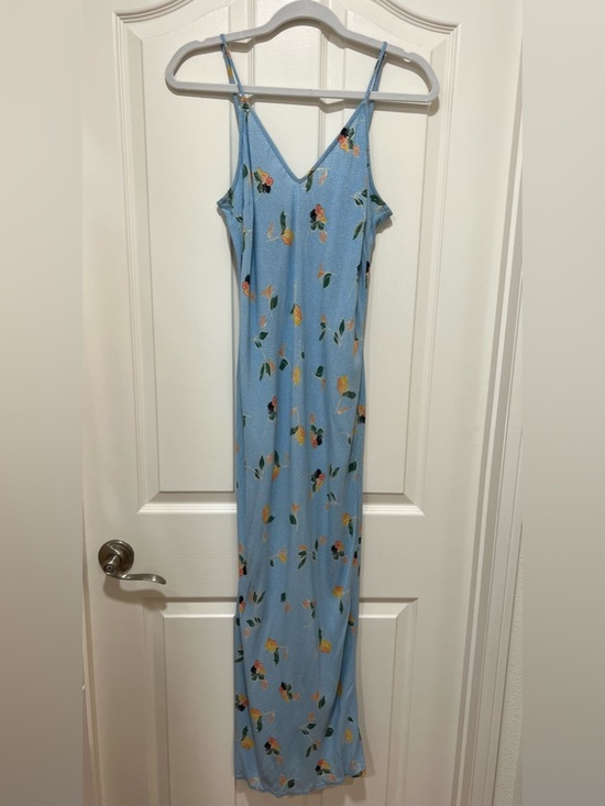 O'Neill Dresses & Skirts - O'Neill Light Blue Floral Slip Dress